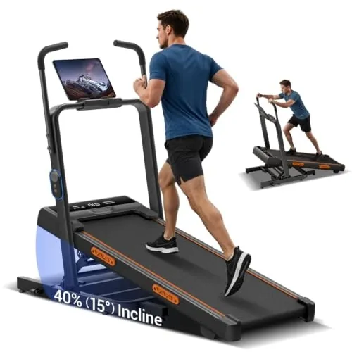 Cursor Fitness Incline Walking Pad Treadmill