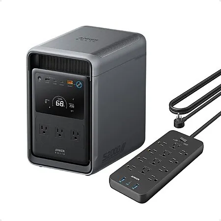 Prime: Anker Solix S2000 2010Wh LFP 1500W Power Station w/ Power Strip