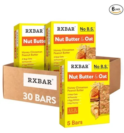 30-Pack RXBAR Nut Butter and Oat Protein Snacks