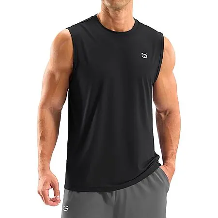 G Gradual Men's Dry Fit Sleeveless Workout Tank Top (Various Colors)