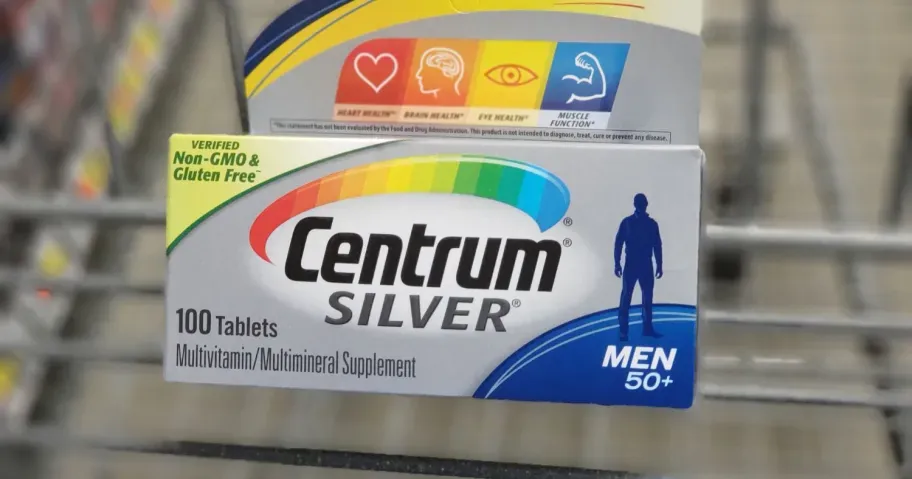 Centrum Silver Men’s 50+ Multivitamin 100-Count