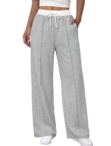Sampeel Wide Leg Sweatpants