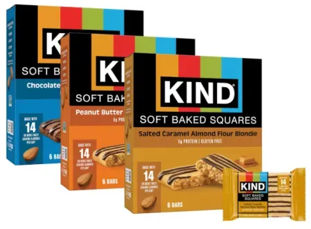 18-Pack KIND Soft Baked Squares