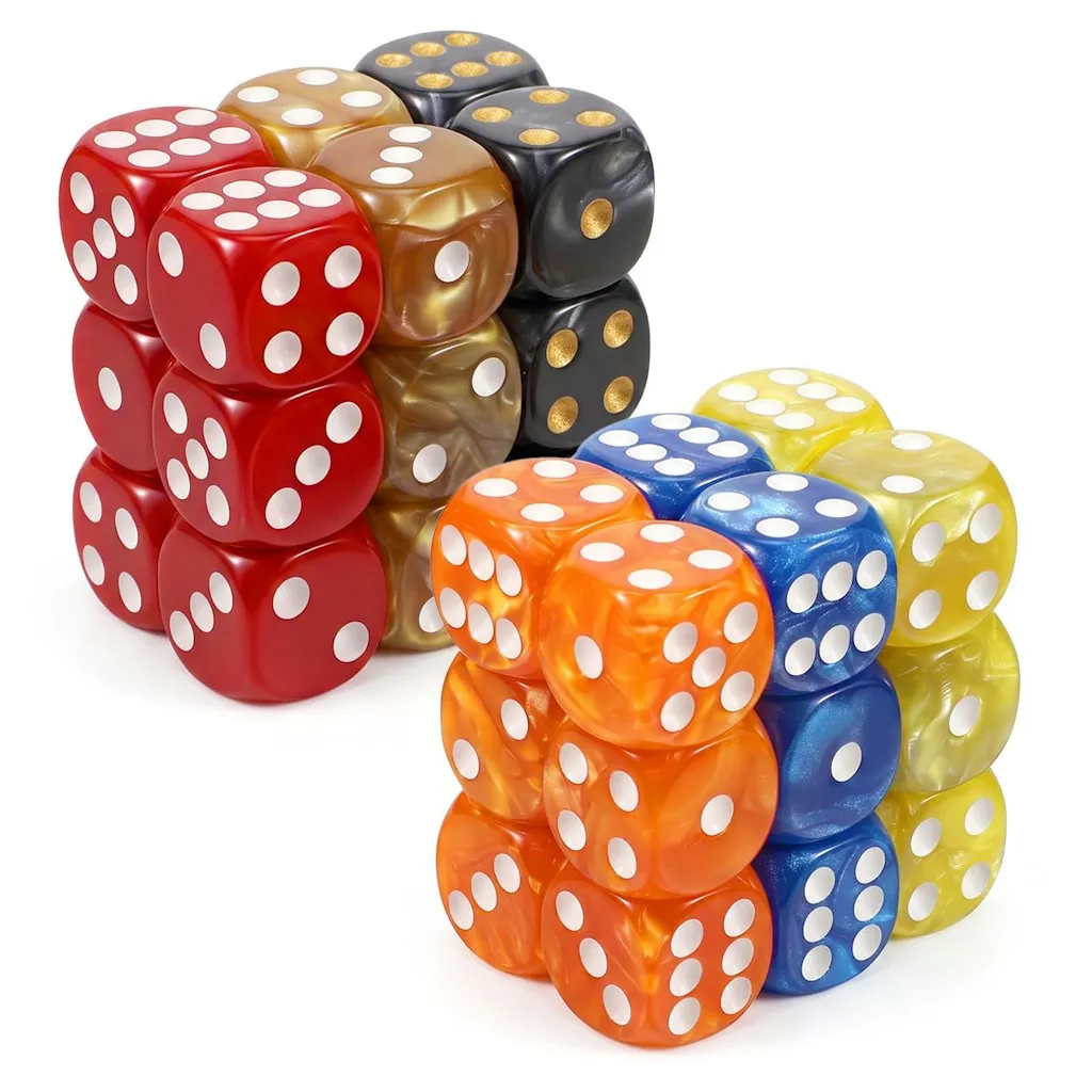 36-Piece 6-Sided Dice Set