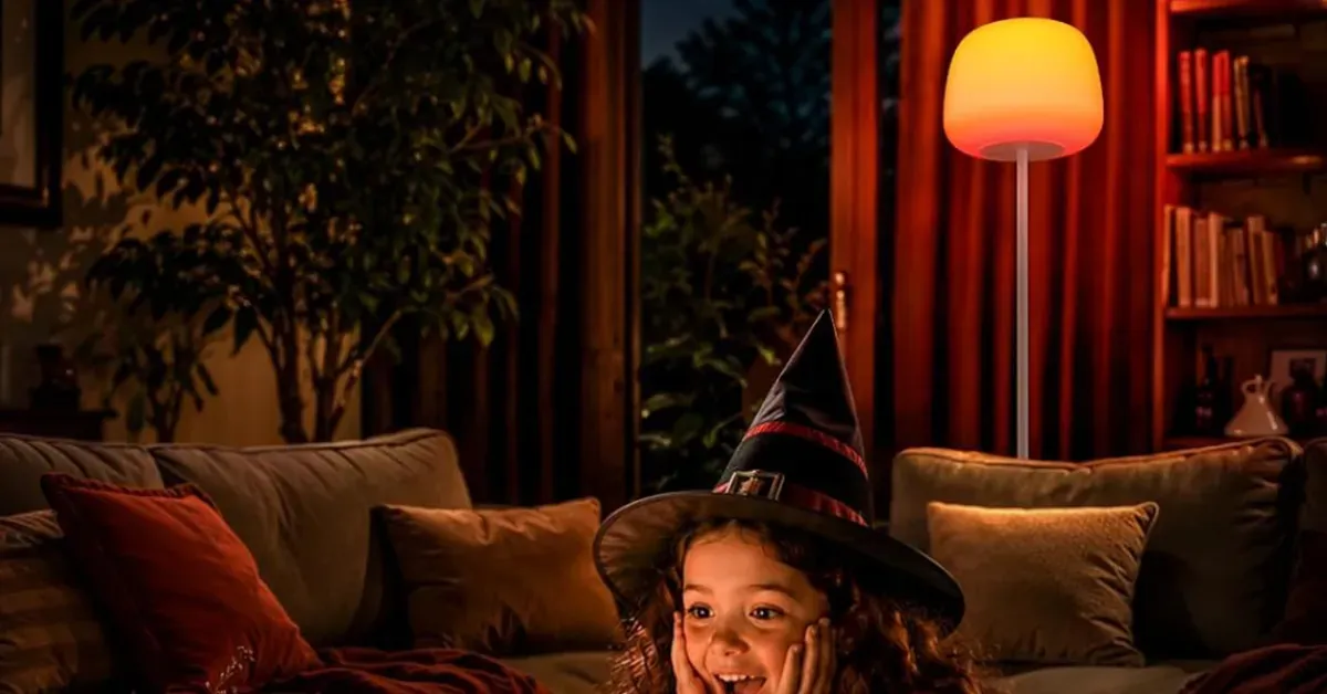 Lantern Floor Lamp with Matter