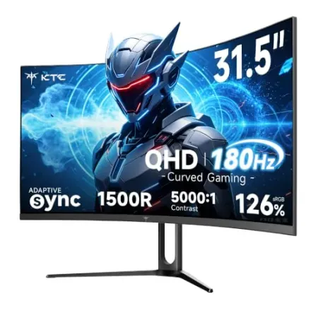 KTC H32S5 2560x1440 180Hz 32" Curved Gaming Monitor