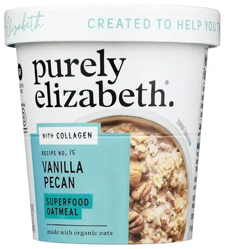 Purely Elizabeth Oats Vanilla Pecan Collagen Protein 2 Ounce