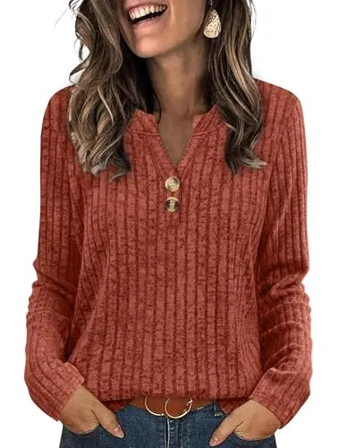 SAMPEEL Womens Lightweight Long Sleeve Shirts