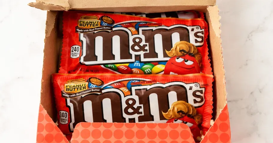 M&M’s Peanut Butter Chocolate Candy 24-Pack