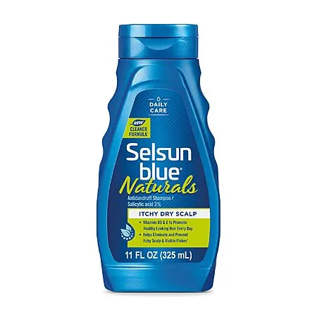 Select Accounts: 11-Oz Selsun Blue Naturals Itchy Dry Scalp Antidandruff Shampoo