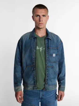 Kacey Lee Men's Denim Workwear Jacket