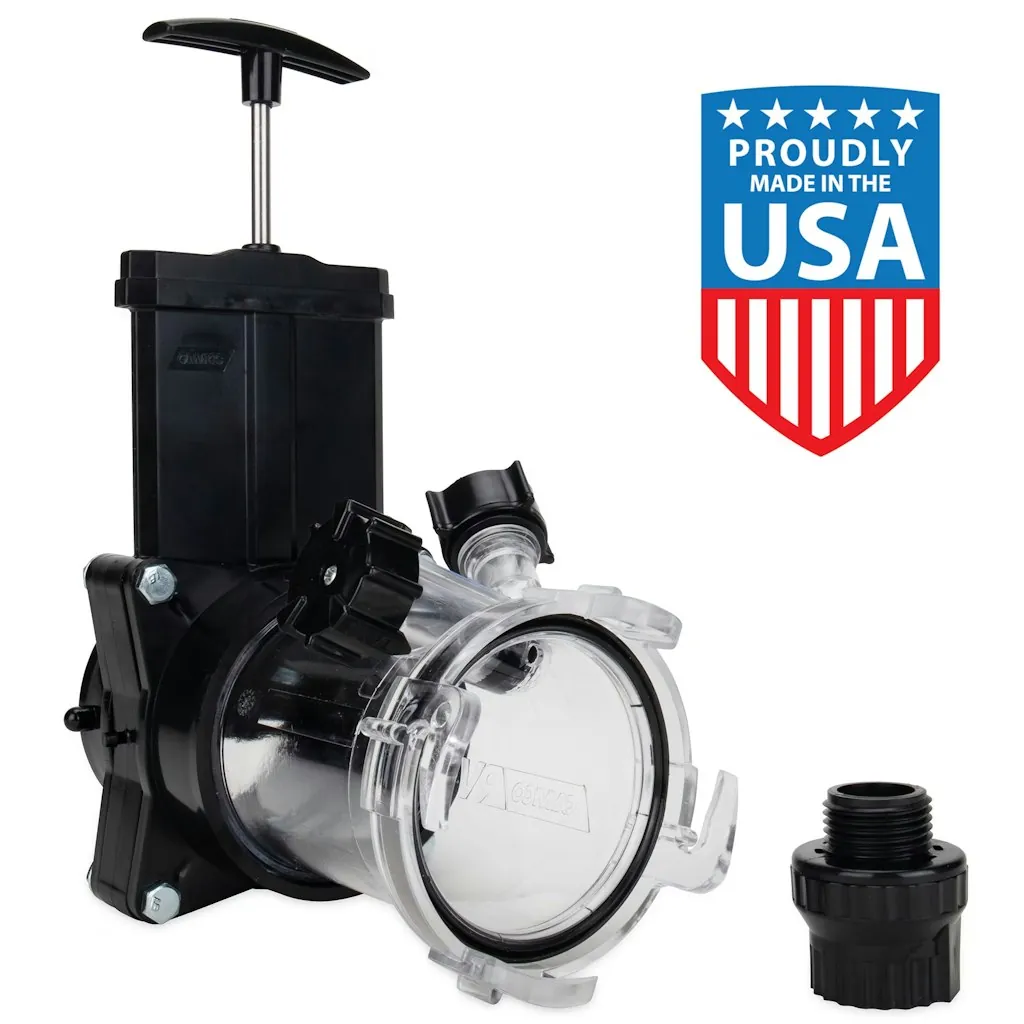Camco Dual Flush Pro w/ Gate Valve