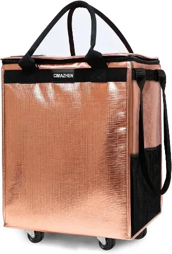 70L Reusable Grocery Bag on Wheels