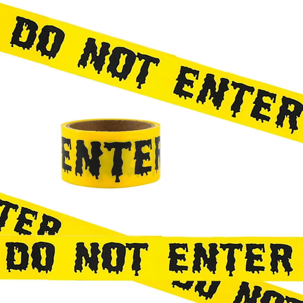 82-Foot Halloween Caution Tape