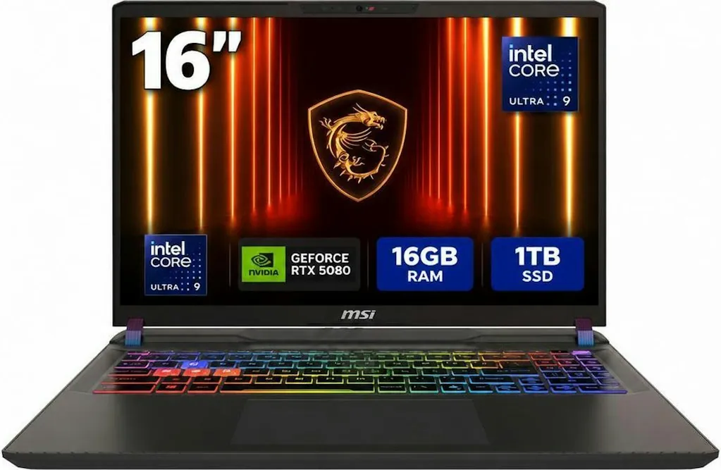 MSI Vector 16 HX AI Core Ultra 9 275HX 16" Laptop