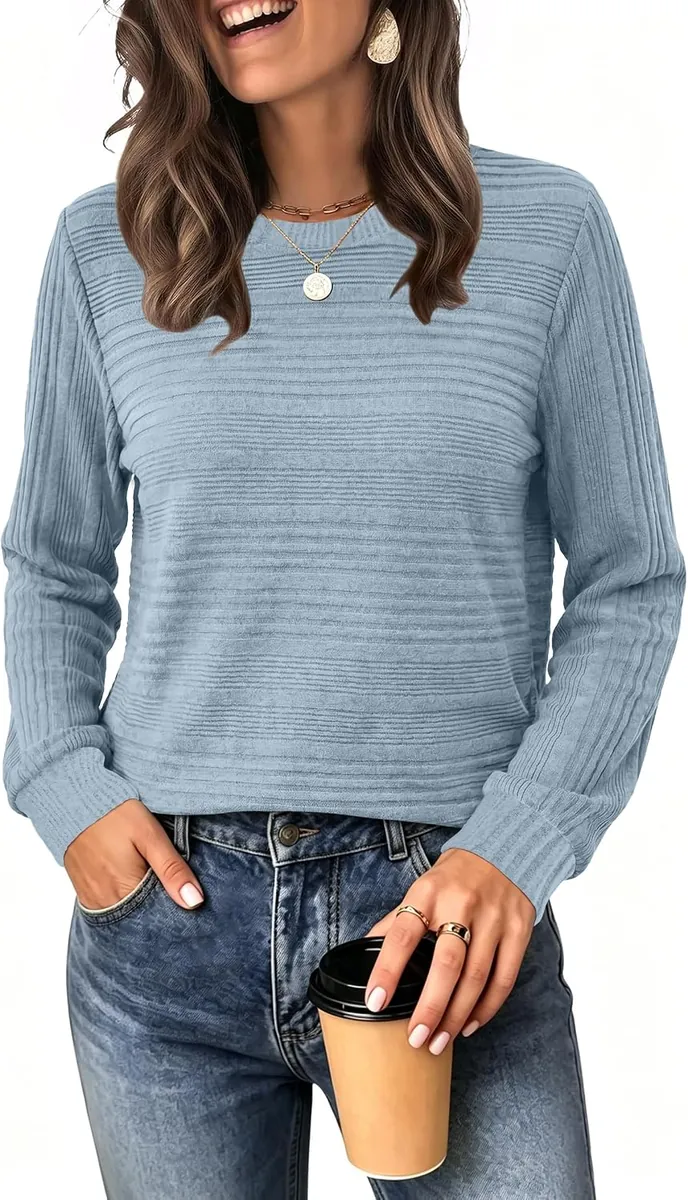 WIHOLL Women’s Long Sleeve Shirt