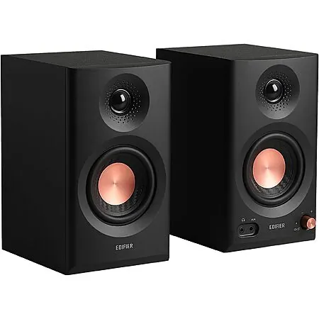 Edifier MR3 Bluetooth 5.4 Powered Studio Monitor Speakers (Pair; Black or White)