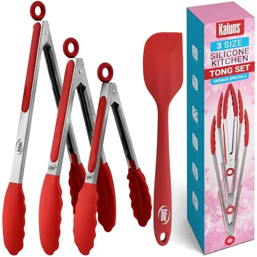 Kaluns Kitchen Tong Set of 4