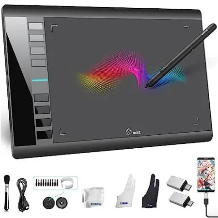 UGEE M708 V2 10" x 6" Graphics Drawing Tablet