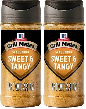 2-Pack 2.9oz McCormick Grill Mates Sweet & Tangy Grilling Seasoning