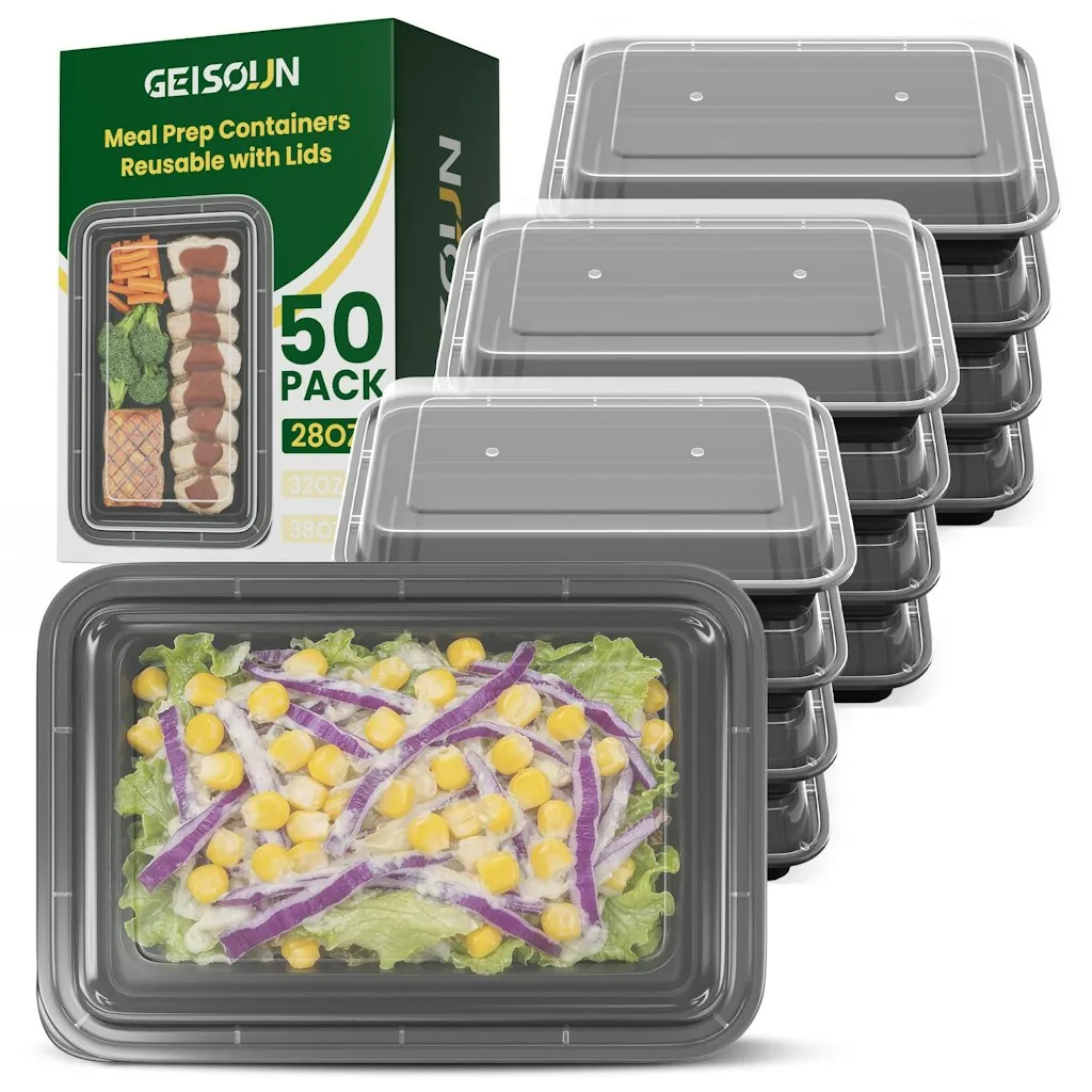 28-oz. Meal Prep Containers 50-Pack