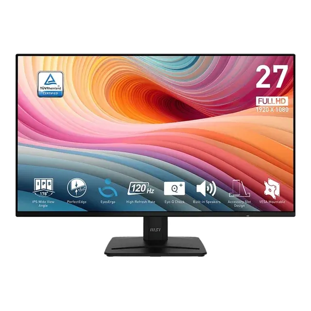 MSI 27" FHD (1920 x 1080) HDMI DP VGA 120Hz 1ms Adaptive-Sync LCD Office Monitor - PRO MP271A E2 ($53.40 online)