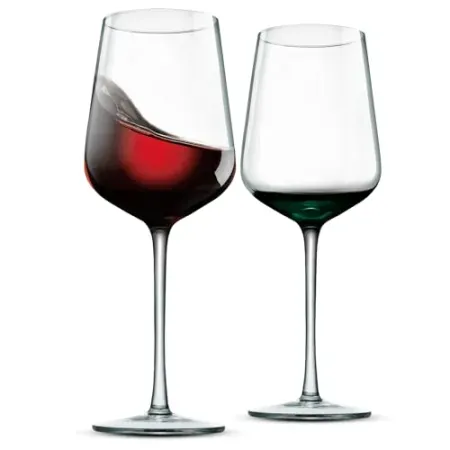 Set-of-2 NutriChef 22oz Stemmed Wine Glasses