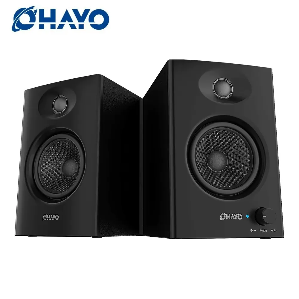 OHAYO Active Bluetooth 5.3 60W Bookshelf Speakers