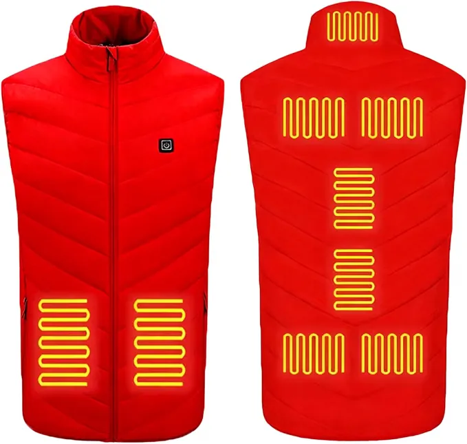 USB Heated Sleeveless Rechargeable Vests