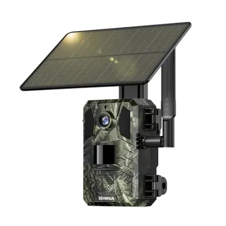 SEHMUA 4G LTE 2k Live-Streaming Solar Trail Camera