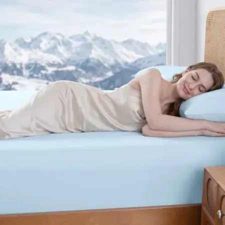 PHF Cooling Q-Max >0.4 Fitted Sheet Set (Queen)
