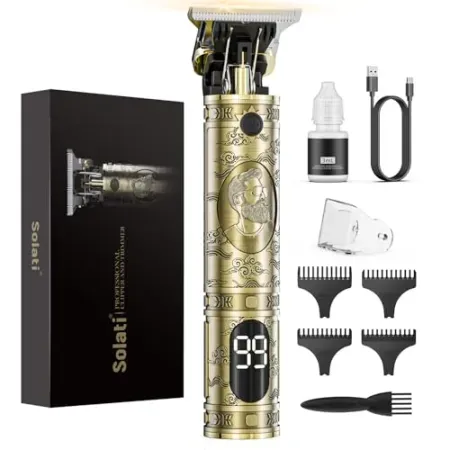 Solati Cordless Rechargeable Hair Clipper & Beard Trimmer Kit