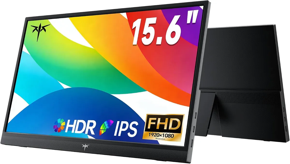 KTC H15F9 15.6"1080P Portable IPS HDR Monitor w/ USB-C & HDMI- F/S