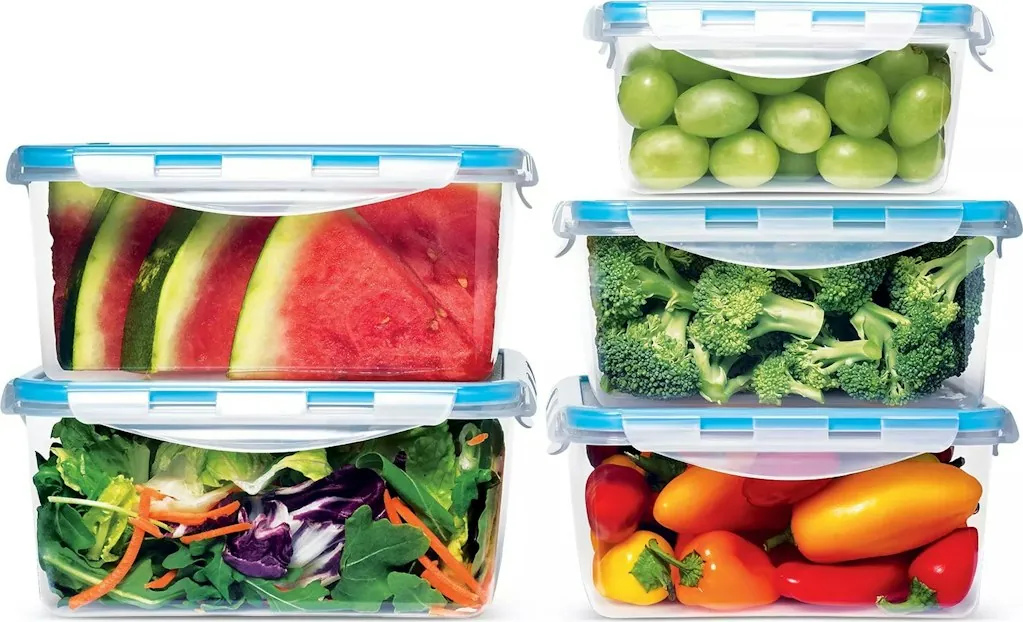 Art & Cook 10-Piece Plastic Food Storage Set