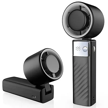 Prime Members: YOSHENMO Portable USB-C Handheld Turbo Fan w/ Adjustable Speed