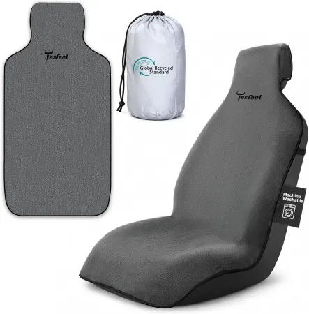 TESFEEL 600g Ultra-Thick Car Seat Towel Cover