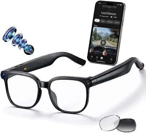 linktoonex AI Smart Glasses with Recording Camera