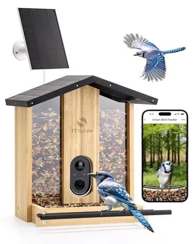 Bird Feeder with Camera 3L with AI Recognition
