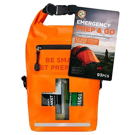 Costco Members: 93-Pc Be Smart Get Prepared Emergency Prep & Go Survival Kit