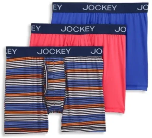 Jockey Generation Men's 3-Pack Microfiber Boxer Briefs