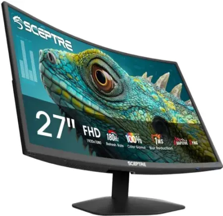 Sceptre Curved 1080p 180Hz 1ms 27" VA Gaming Monitor