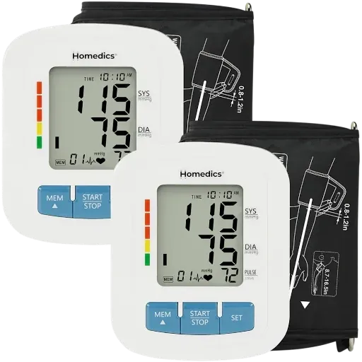 Homedics 300 Series Blood Pressure Monitors 2-Pack