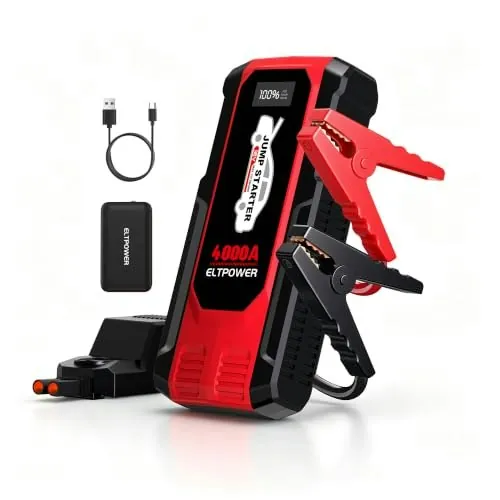Eltpower 4,000A 74Wh Portable Jump Starter