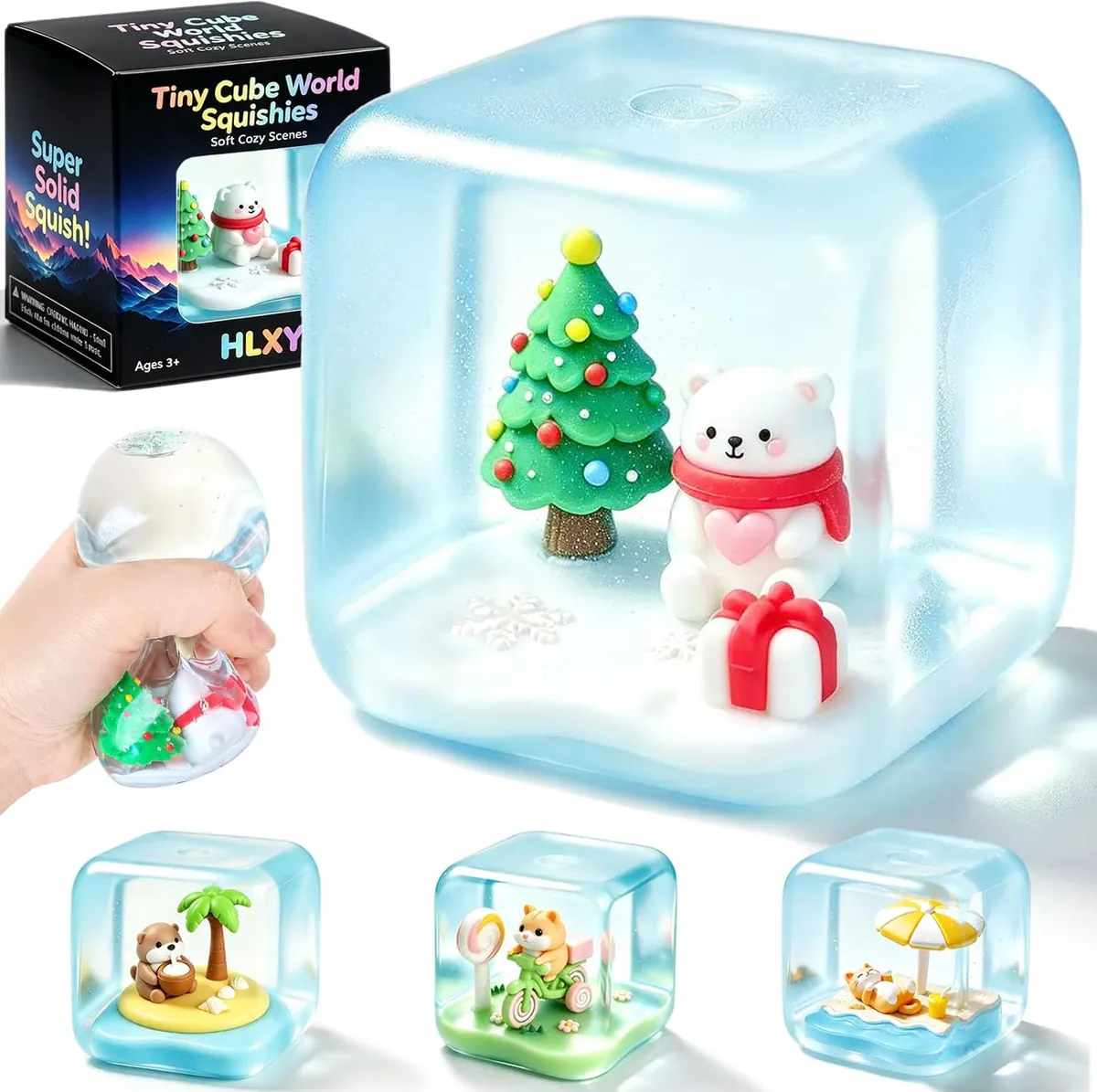 Christmas Squishy Cube
