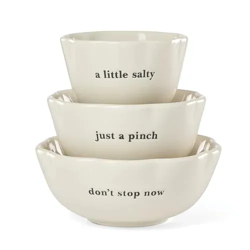 Kate Spade What A Treat Porcelain Nesting Bowls, Set of 3