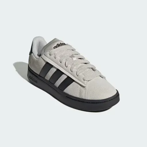 adidas Men's Grand Court Alpha Shoes (Grey Four / Cloud White / Off White)