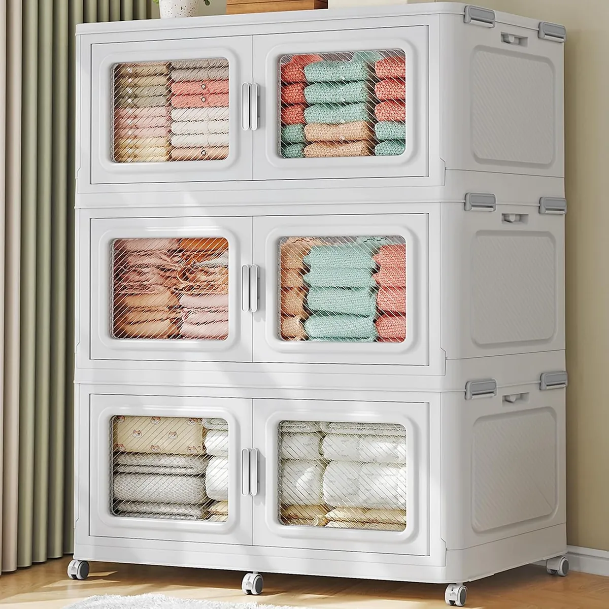 Broview Extra Large Stackable Storage Bin