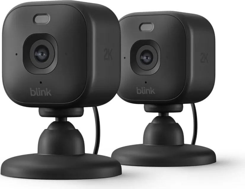 Blink Mini 2K+ Indoor Security Camera 2-Pack