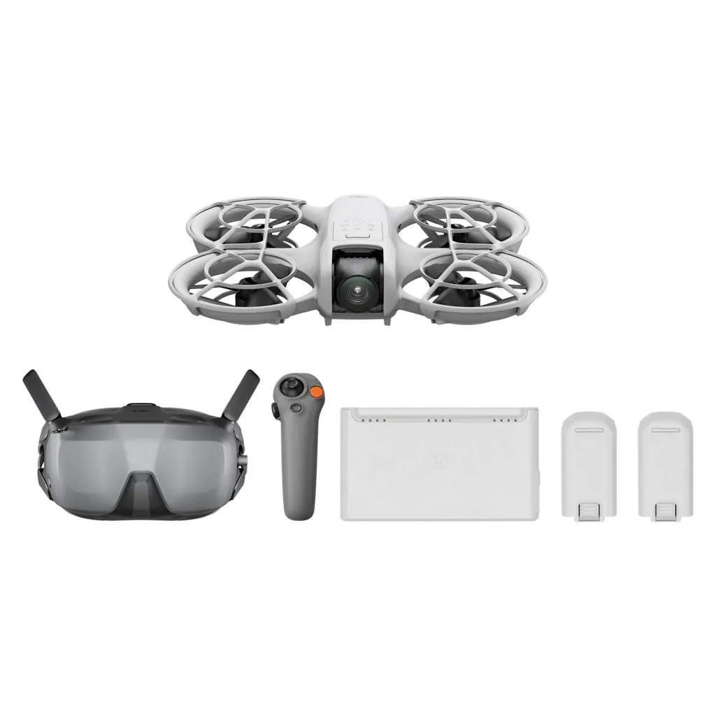 DJI Neo Motion Fly More Combo Mini Drone w/ Goggles & 3 Batteries