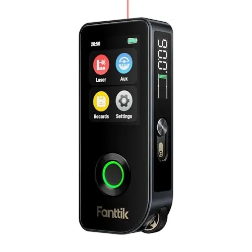Fanttik A11 Ultra 3-in-1 Digital Laser Measure with Wheel Roller & IPS Touch Screen